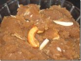 Atta Cashew Halwa